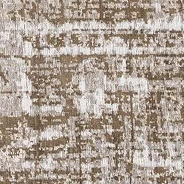 HomeRoots 10 Ft Abstract Round Rug Stain Resistant Recycled Pet Fiber Washable Uv Protected 738330