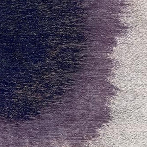 5 Foot Abstract Round Rug in Purple Recycled Pet Fiber Stain Resistant Indoor