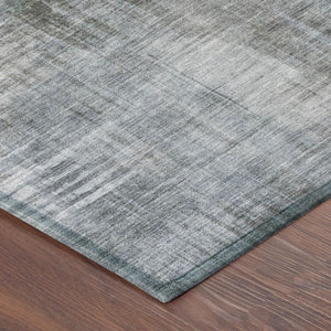 10 X 14 Abstract Taupe Brown Polyester Area Rug Washable for Patio or Living Room