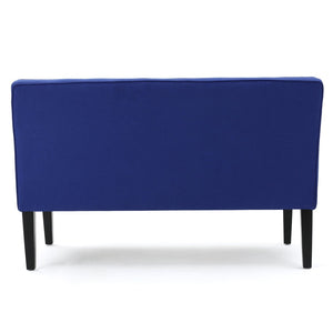 English Elm 50'' Linen Upholstered Loveseat Solid Wood Frame Modern Seating for Small Spaces N771P376540U