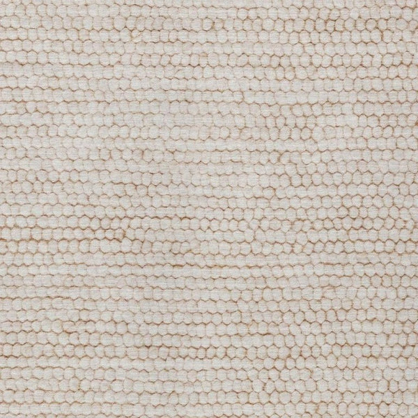 9 X 12 Ivory Striped Polyester Area Rug Washable Stain Resistant for Patio or Home