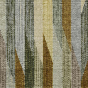 5 X 8 Pewter Gray Stripe Washable Polyester Rug for Patio Porch and Living Spaces