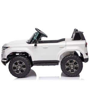 English Elm Lexus Gx550 Two Seat Kids Ride on with 24v Power Remote Control and Suspension White W1578P416227