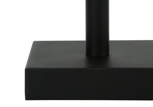 English Elm Lighting, Contemporary Set of 2 USB Table Lamps with Linen Tapered Shades, Nickel Metal Finish Black 15 L x 8 W x 16 H B2710P220110