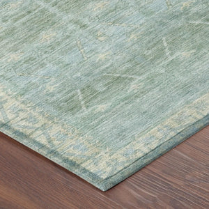 8 X 10 Tribal Polyester Indoor Outdoor Rug Stain Resistant for Patio or Living Room