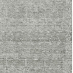 5x8 Taupe Brown Tribal Polyester Area Rug Stain Resistant for Indoor Outdoor Use