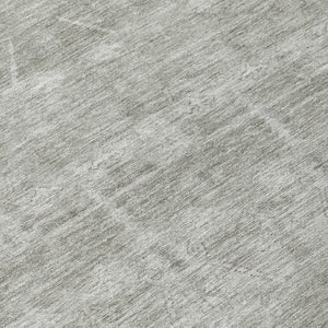 9 X 12 Taupe Brown Tribal Polyester Area Rug Stain Resistant for Patio or Living Room