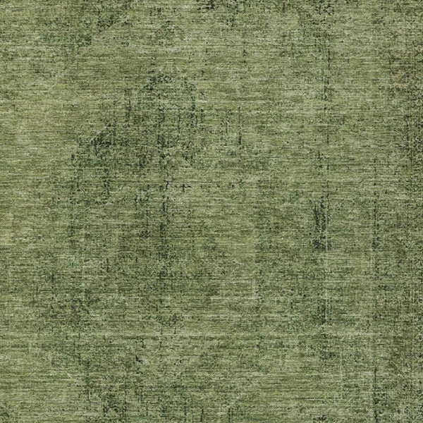 9 X 12 Olive Oriental Polyester Area Rug Stain Resistant for Indoor Outdoor Use