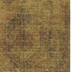 10 X 14 Oriental Rust Polyester Area Rug Washable Stain Resistant Indoor Outdoor