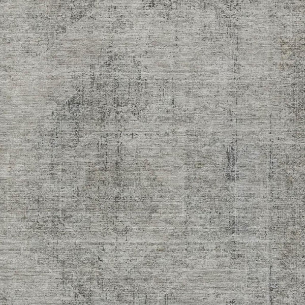 5 X 8 Silver Gray Oriental Polyester Area Rug Washable for Indoor Outdoor Use