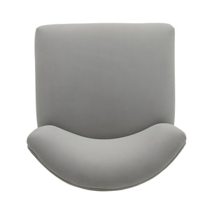 English Elm Christopher Knight Home® - 27inch-counterstool, modern rubberwood frame with light fabric upholstery, gold circular footrest accent Grey N780P224409G