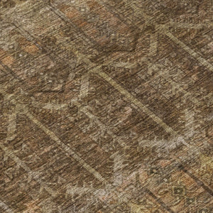 8 Ft X 10 Ft Tribal Polyester Area Rug Stain Resistant Washable for Patio or Living Room