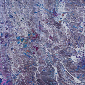 9 Ft Abstract Plum Polyester Area Rug Washable Stain Resistant for Patio or Living Room