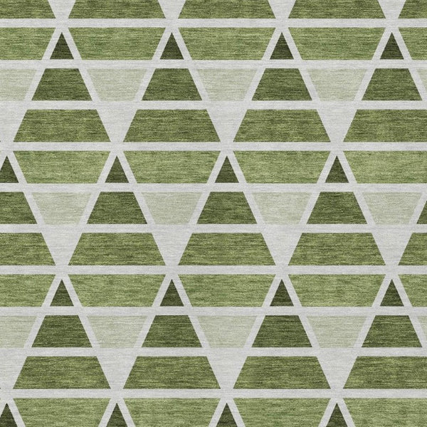 8x10 Geometric Indoor Outdoor Rug Washable Polyester for Patio Porch or Living Room