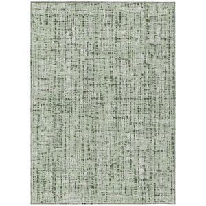 HomeRoots 5 X 8 Abstract Polyester Area Rug Washable Indoor Outdoor for Patio or Living Room 739536
