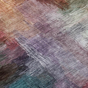 10 X 14 Abstract Polyester Area Rug Washable Stain Resistant Indoor Outdoor Decor