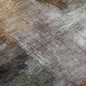 8 X 10 Abstract Granite Gray Polyester Area Rug Washable Stain Resistant Patio