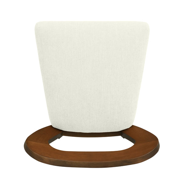 English Elm Christopher Knight Home® - Counter Stool with Curved Ergonomic Back, Solid Rubberwood Frame and Plush Upholstered Seat for Comfort Beige,Walnut N771P254008T