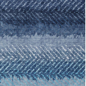 5x8 Striped Polyester Area Rug Washable Stain Resistant for Patio and Living Room