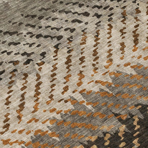 5x8 Striped Polyester Area Rug Washable for Indoor Outdoor Patio and High Traffic Rooms