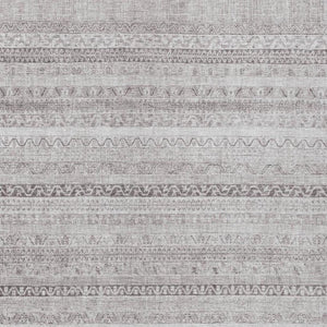 10 X 14 Striped Polyester Indoor Outdoor Rug Stain Resistant for Patio or Living Room