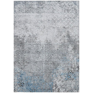 10 X 14 Abstract Polyester Area Rug for Indoor Outdoor Living Spaces Washable