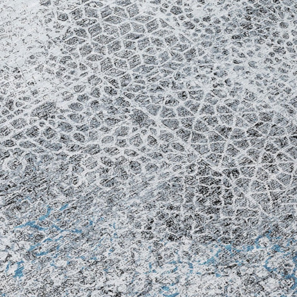10 X 14 Abstract Polyester Area Rug for Indoor Outdoor Living Spaces Washable