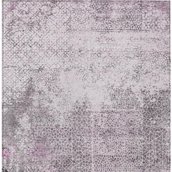 9 Ft Abstract Polyester Area Rug Stain Resistant for Patio Porch or Living Room