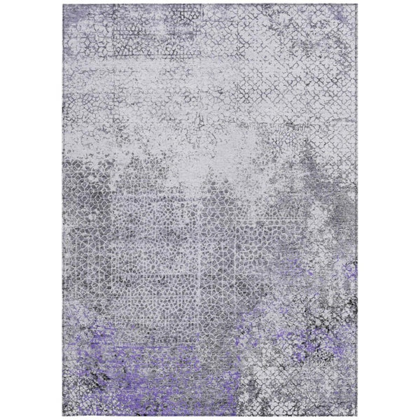 10 Ft X 14 Ft Abstract Polyester Area Rug Washable for Indoors or Patio Use