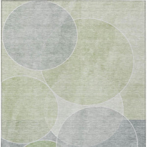 8 X 10 Geometric Polyester Area Rug Stain Resistant for Patio or Living Room