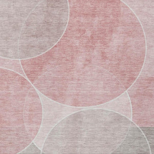 10 Ft Geometric Polyester Area Rug Washable Stain Resistant Indoor Outdoor Decor