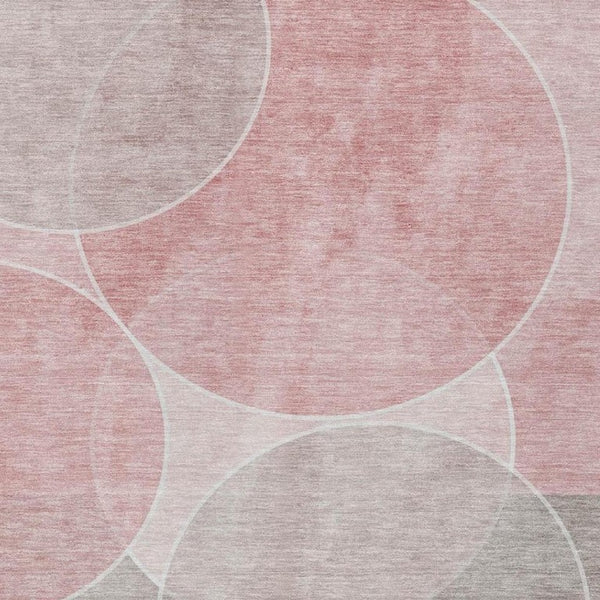 10 Ft Geometric Polyester Area Rug Washable Stain Resistant Indoor Outdoor Decor