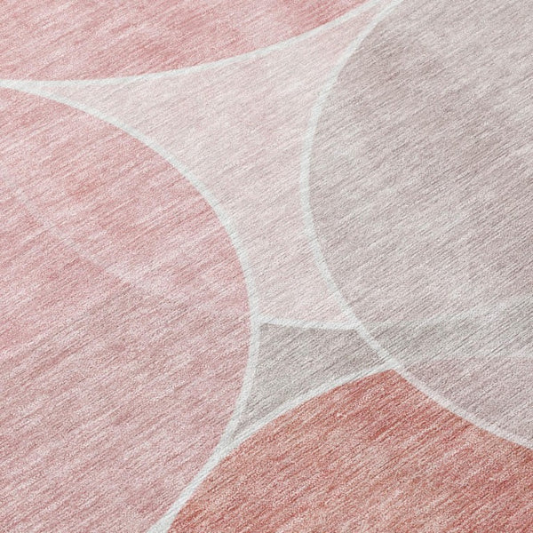 10 Ft Geometric Polyester Area Rug Washable Stain Resistant Indoor Outdoor Decor