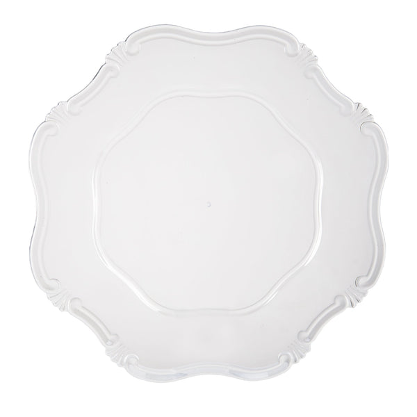 English Elm 8 Pack Plastic Charger Plates - Stylish, Durable Tableware For Events, Weddings & Everyday Dining W2078P285453