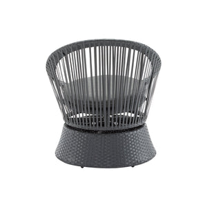 English Elm Christopher Knight Home® - [Set Of 2] Stylish Gray Swivel Wicker Lounge Chairs With Plush Cushions For Indoor And Outdoor Relaxation N767P237032B_2