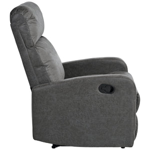 English Elm Christopher Knight Home® - Modern Recliner Plush Manual Recliner Chair with Ergonomic Support, 3-Position Backrest, Durable Fabric Comfort Grey N763P256491D
