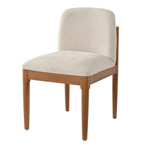English Elm Modern Woven Rope Back Dining Chairs Walnut Rubberwood Legs Set of 2 for Any Room N762P379418D