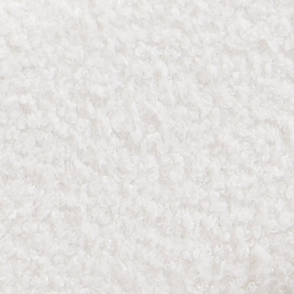 English Elm Christopher Knight Home® - White Boucle Floating Bed With Led Light, King - Modern Comfort, Safety Features & Easy Cleaning N769P304636W