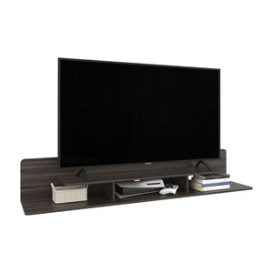 English Elm Eudora Low Profile Open Shelf Tv Stand Espresso Finish Contemporary Living Room B097P407594