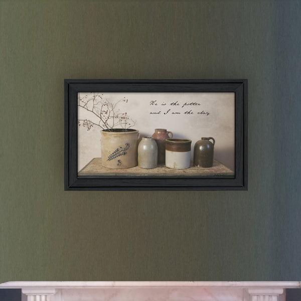 English Elm Trendy Decor 4u Billy Jacobs Faith Farmhouse Framed Print Ready to Hang Wall Art B06785497