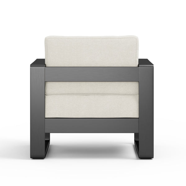 English Elm Christopher Knight Home® - Maya Bay Outdoor Aluminum Club Chair Set Of 2 - Stylish Black Frame & Beige Cushions For Patios N775P243371B-S2