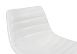 OSP Home Furnishings Araceli Height Adj Stool  - Set of 2 White