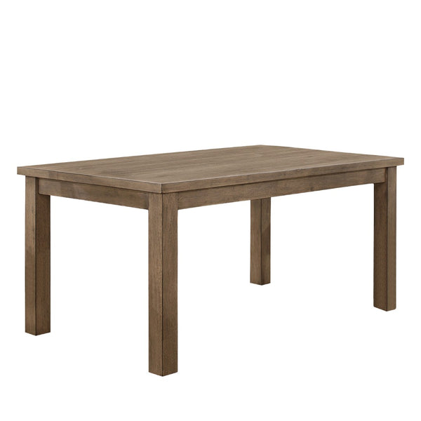 English Elm 5pc Farmhouse Dining Set Pine Table with Four Double X Back Chairs for Kitchen White B011S00999