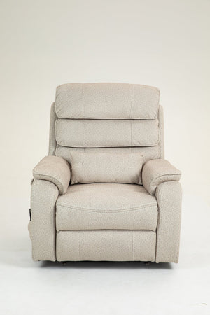 English Elm Lounge Electric Lift Chair – 180° Recline, Dual Remotes, Storage Pockets, Ideal For Elderly Comfort W547S00056
