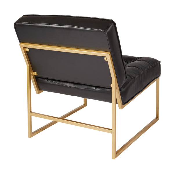 OSP Home Furnishings Anthony 26” Wide Chair  Black