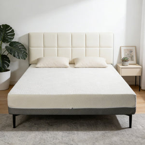 English Elm 10-inch King Gel Foam Mattress Japan Engineered 7-zone Spinal Support Adjustable Base Ready W5081P394330