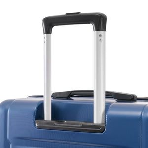English Elm 2 Piece Abs Hard Shell Spinner Luggage Set with Tsa Lock Expandable Travel Suitcases Blue N732P198744C
