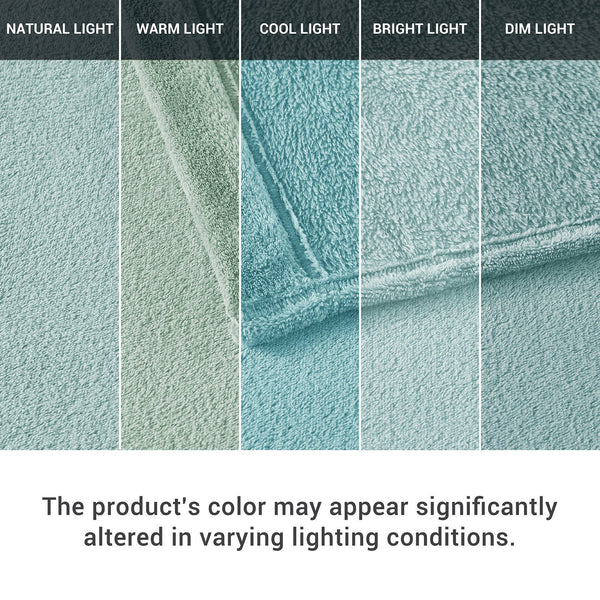 JLA Home True North by Sleep Philosophy - Micro True North Soloft Micro Plush Sheet Set – Brushed Both Sides, Lightweight Warmth, OEKO‑TEX Safe Comfortable Care Aqua BL20-0604