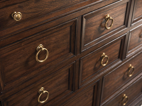 Lexington Crosby Gentleman’S Chest: Elegant Storage Solution With 12 Soft Close Drawers And Artisan Touch Montecito  740-329