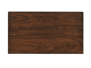 Lexington Napa Nightstand With Soft Close Drawers - Elegant Walnut Finish And Artisan Metal Accents Montecito  740-621